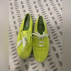 Lime green Keds size 7
